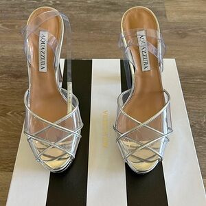 Aquazurra Lido Plateau 140 Sandals Size 37